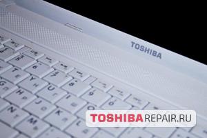 Ремонт ноутбука Тошиба в сервисе