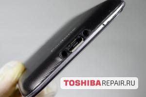 Замена разъема питания смартфона Toshiba